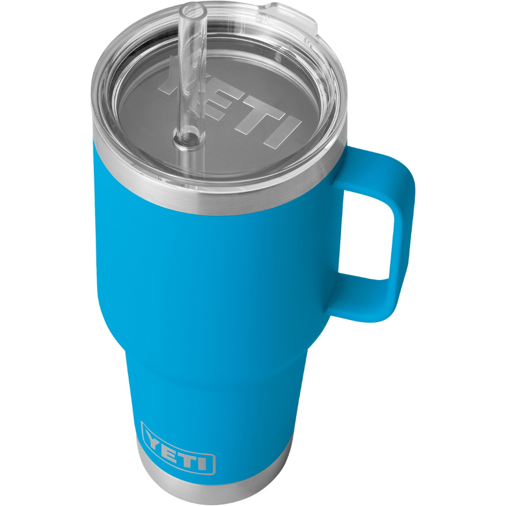 2026 YETI Rambler 35 Oz Straw Mug 70000002540 - Big Wave Blue